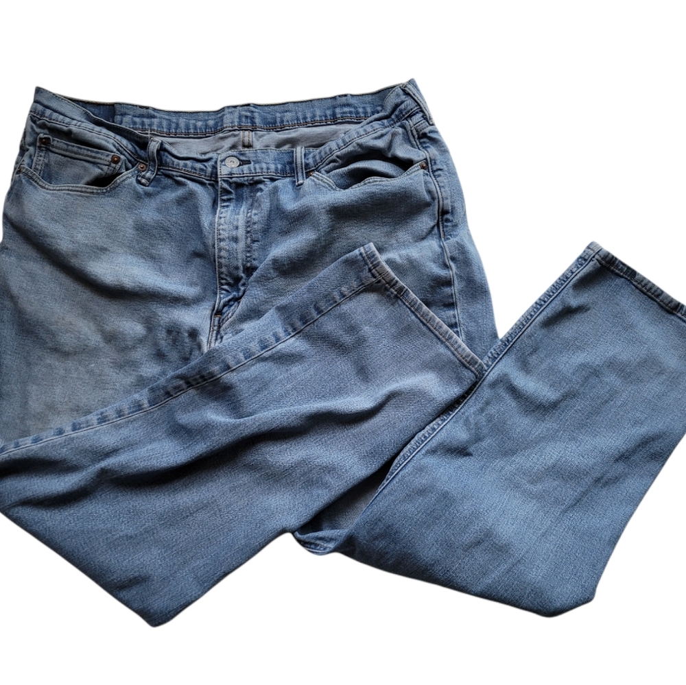 Levis 550 Jeans Distressed Work Pants - Picture 2 of 11